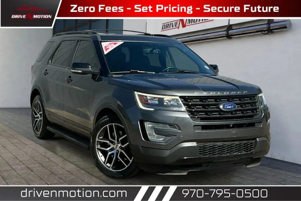 Gray 2017 Ford Explorer Sport SUV 4D for sale in Greeley, CO