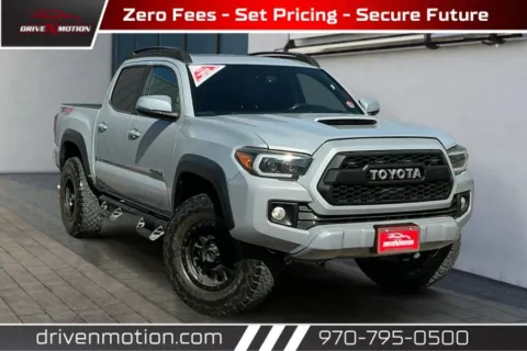 Gray 2019 Toyota Tacoma Double Cab TRD Sport Pickup 4D 5 ft for sale in Greeley, CO