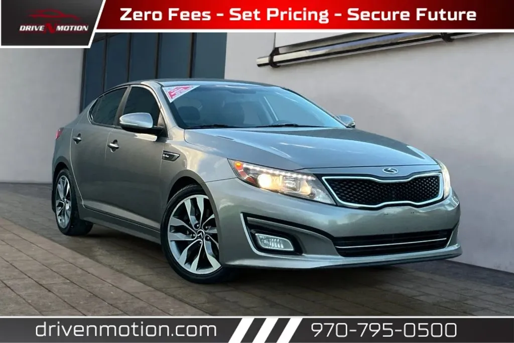 Gray 2015 Kia Optima SX Turbo Sedan 4D for sale in Greeley, CO