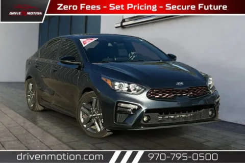 Gray 2021 Kia Forte GT-Line Sedan 4D for sale in Greeley, CO