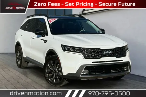 White 2022 Kia Sorento X-Line SX-Prestige Sport Utility 4D for sale in Greeley, CO