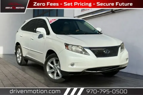 White 2011 Lexus RX 350 Sport Utility 4D for sale in Greeley, CO