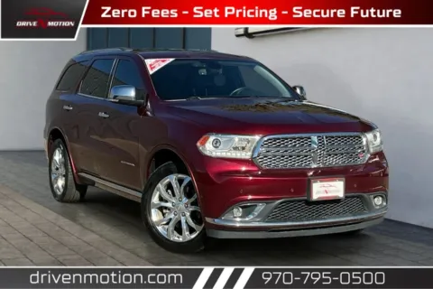 Red 2018 Dodge Durango Citadel Sport Utility 4D for sale in Greeley, CO
