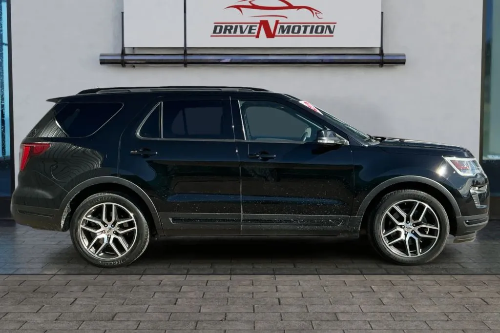 Another view of 2018 Ford Explorer Sport SUV 4D for sale in Greeley, CO at Drive N-Motion Greeley