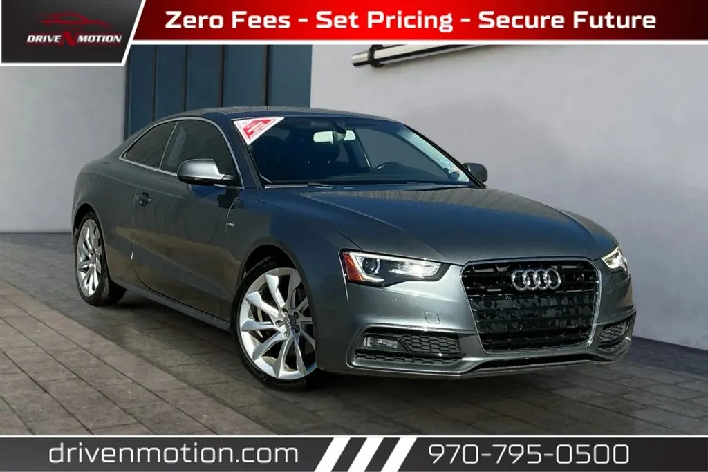 Gray 2015 Audi A5 Premium Plus Coupe 2D for sale in Greeley, CO