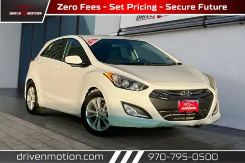 White 2015 Hyundai Elantra GT Hatchback 4D for sale in Greeley, CO