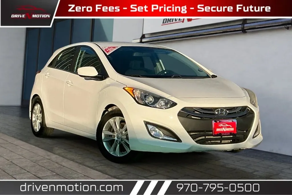 White 2015 Hyundai Elantra GT Hatchback 4D for sale in Greeley, CO
