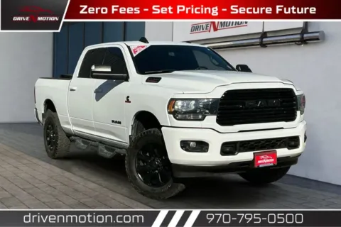 White 2020 Ram 2500 Crew Cab Big Horn Pickup 4D 6 1/3 ft for sale in Greeley, CO