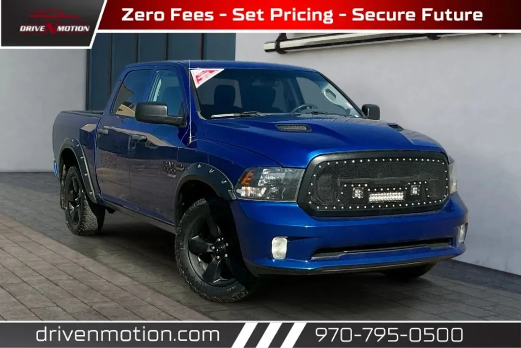 Blue 2019 Ram 1500 Classic Crew Cab Express Pickup 4D 5 1/2 ft for sale in Greeley, CO
