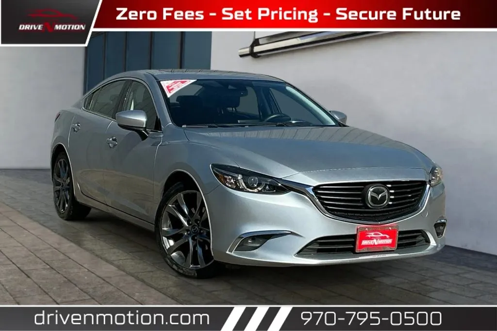 Gray 2017 MAZDA MAZDA6 Grand Touring Sedan 4D for sale in Greeley, CO