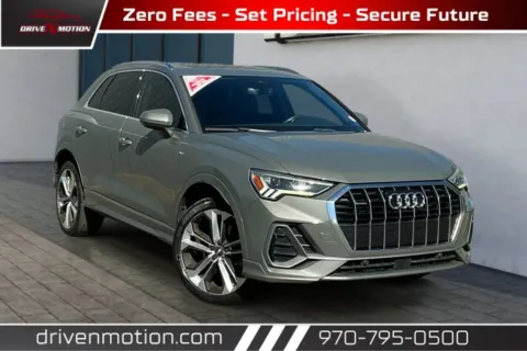 Gray 2020 Audi Q3 S line Premium Plus Sport Utility 4D for sale in Greeley, CO