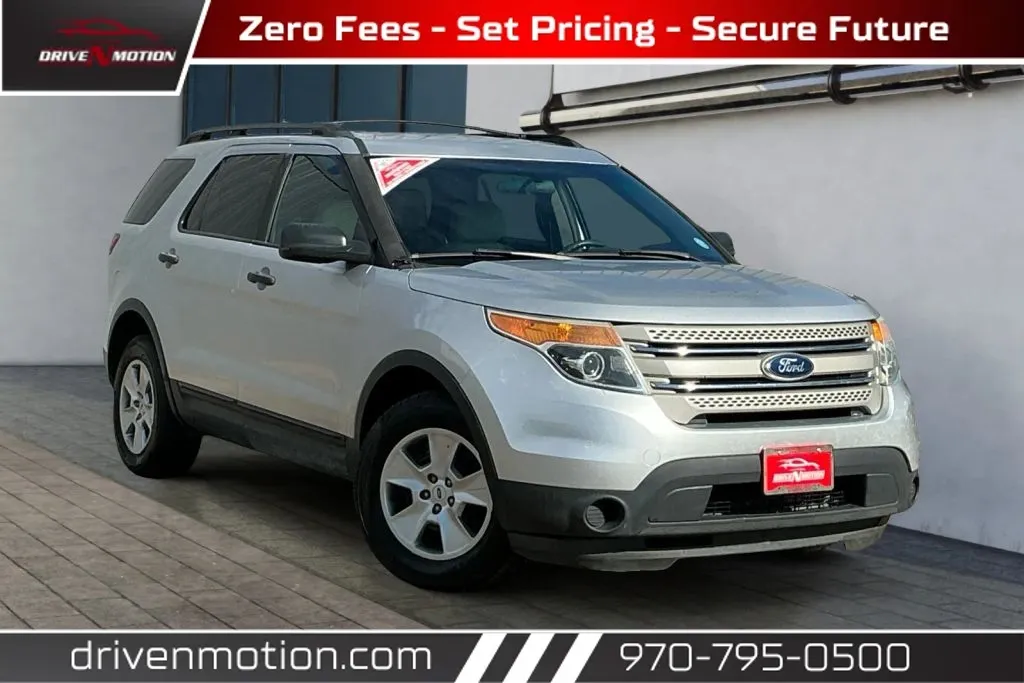 Silver 2014 Ford Explorer Sport Utility 4D for sale in Greeley, CO