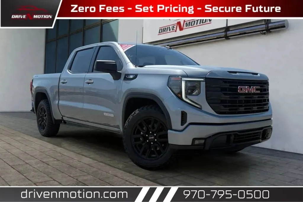 Gray 2023 GMC Sierra 1500 Crew Cab Elevation Pickup 4D 5 3/4 ft for sale in Greeley, CO