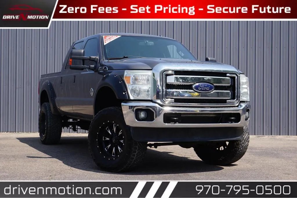 2012 Ford F250 Super Duty Crew Cab Lariat Pickup 4D 6 3/4 ft for sale in Greeley, CO