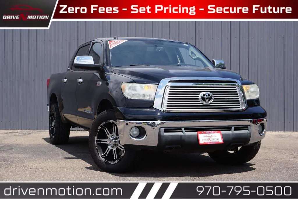 Used 2012 Toyota Tundra CrewMax Limited Pickup 4D 5 1/2 ft for