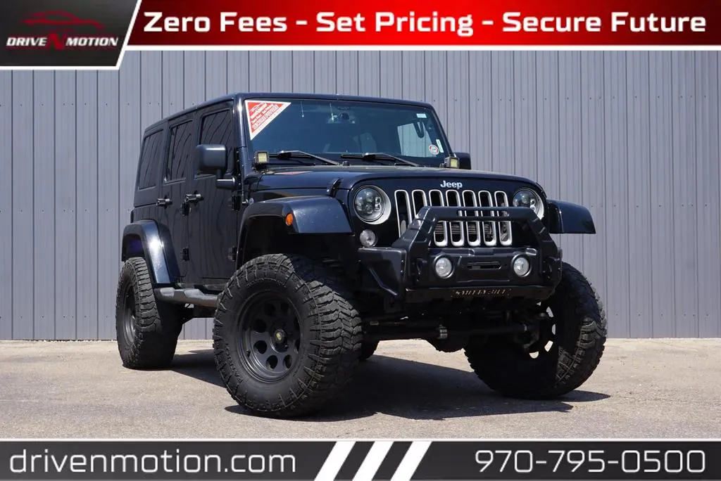 2016 Jeep Wrangler Unlimited Sahara Sport Utility 4D for sale in Greeley, CO