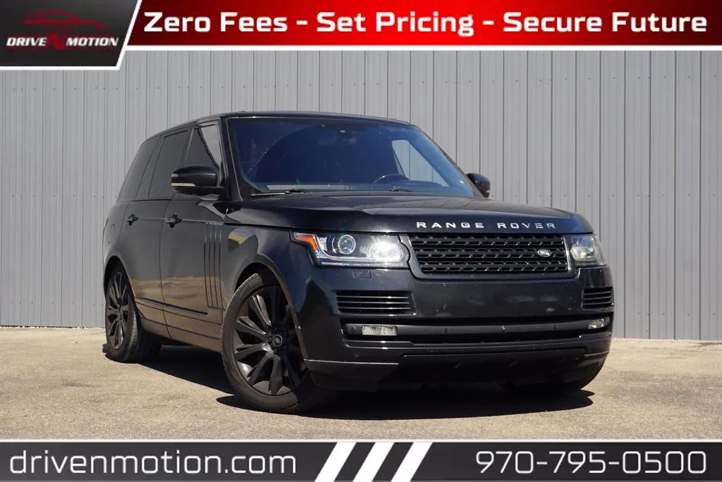 Used 2016 Land Rover Range Rover Supercharged Sport Utility 4D for