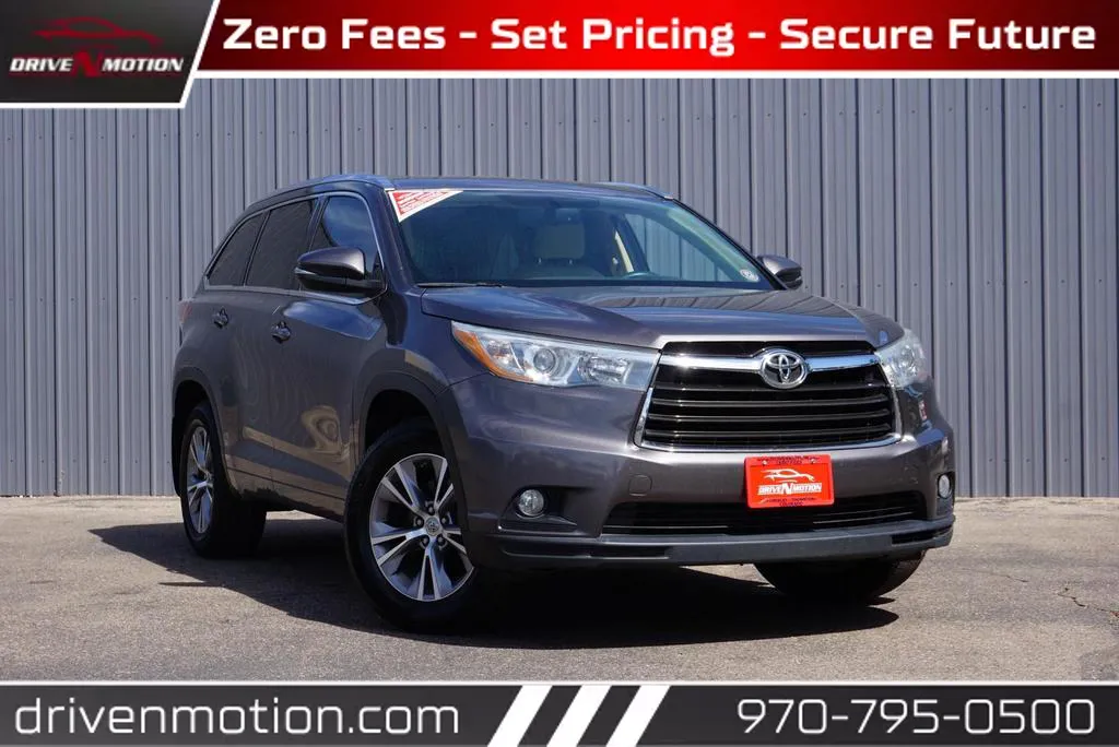 2015 Toyota Highlander XLE Sport Utility 4D for sale in Greeley, CO