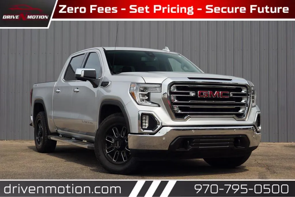 Used 2019 GMC Sierra 1500 Crew Cab SLT Pickup 4D 5 3/4 ft for sale in