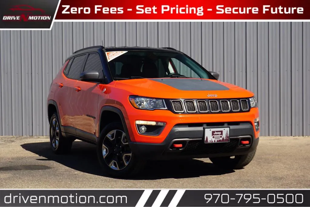 Used 2017 Jeep Compass All New Trailhawk Sport Utility 4D for sale