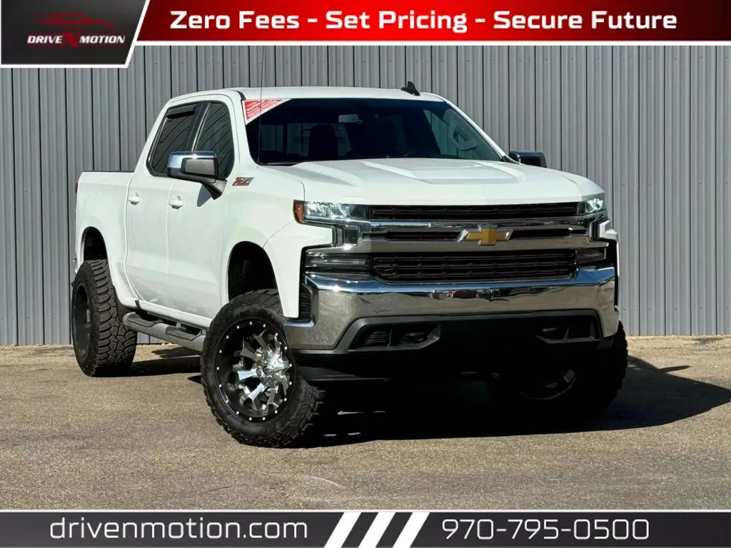 Used 2019 Chevrolet Silverado 1500 Crew Cab LT Pickup 4D 3/4 ft