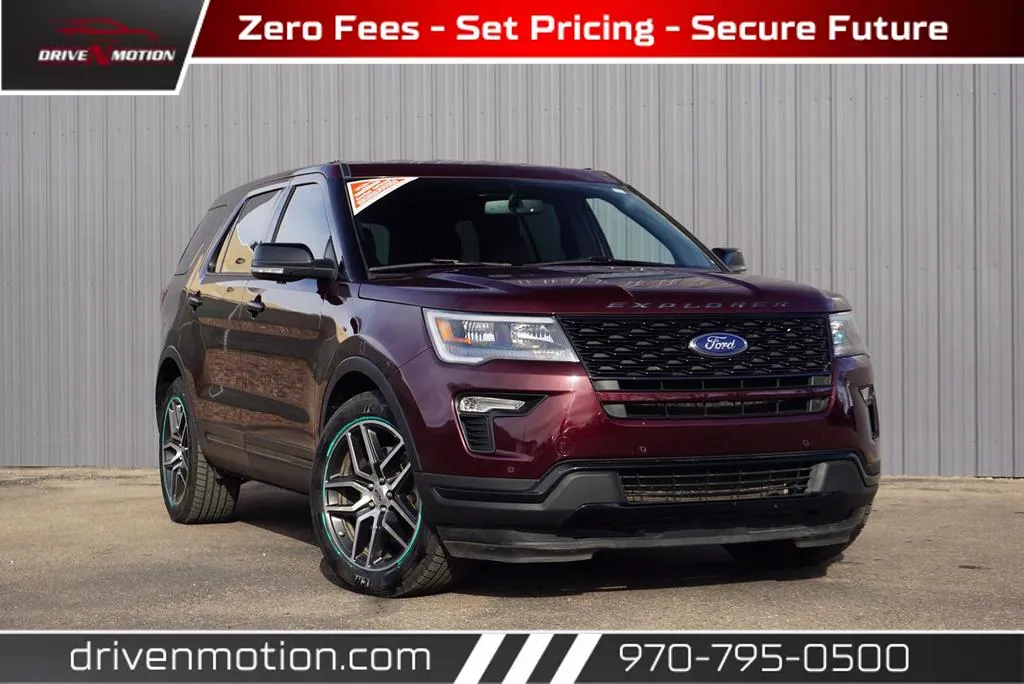 Used 2018 Ford Explorer Sport SUV 4D for sale in Greeley, CO at