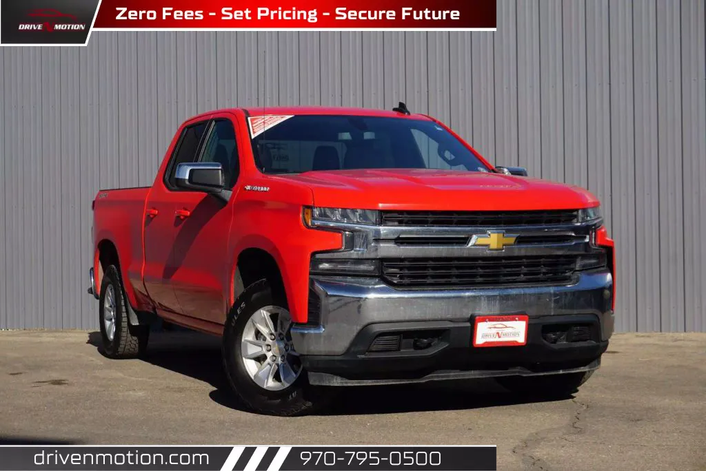 2021 Chevrolet Silverado 1500 Double Cab LT Pickup 4D 6 1/2 ft for sale in Greeley, CO