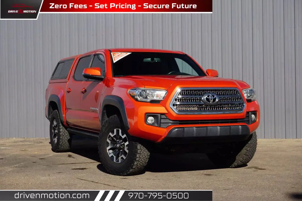 Used 2016 Toyota Tacoma Double Cab TRD Off-Road Pickup 4D 5 ft for