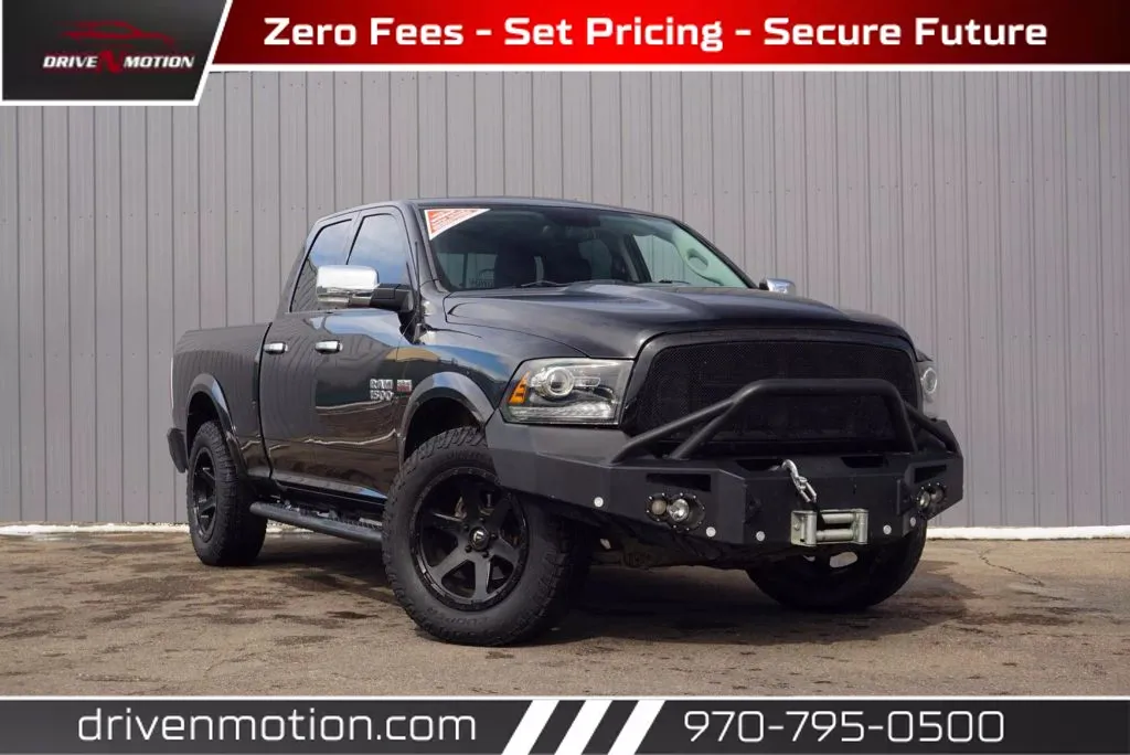 2017 Ram 1500 Quad Cab Laramie Pickup 4D 6 1/3 ft for sale in Greeley, CO