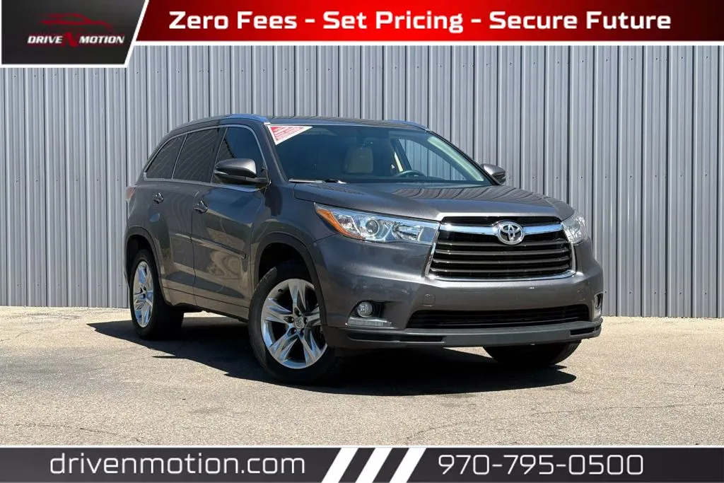 2015 Toyota Highlander Limited Sport Utility 4D for sale in Greeley, CO
