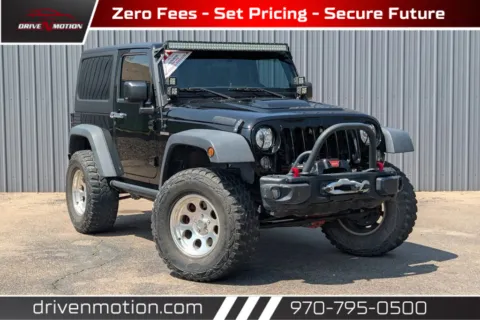 Black 2017 Jeep Wrangler Sport SUV 2D for sale in Greeley, CO