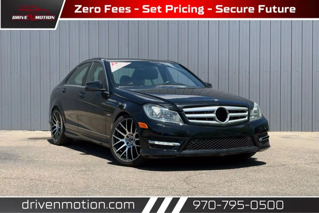 Black 2012 Mercedes-Benz C-Class C 250 Sport Sedan 4D for sale in Greeley, CO