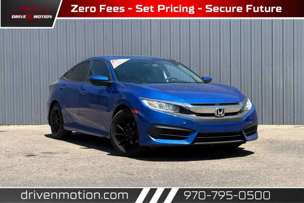 Used 2018 Honda Civic LX Sedan 4D for sale in Greeley, CO at Drive