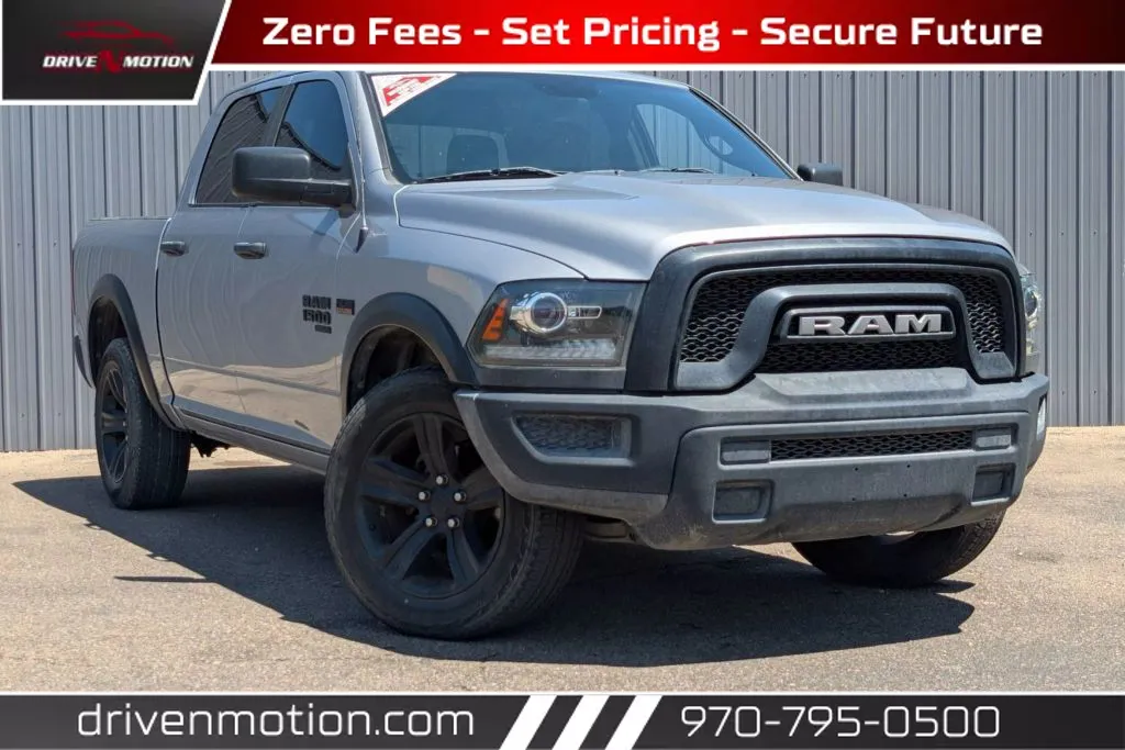 Silver 2021 Ram 1500 Classic Crew Cab Warlock Pickup 4D 5 1/2 ft for sale in Greeley, CO