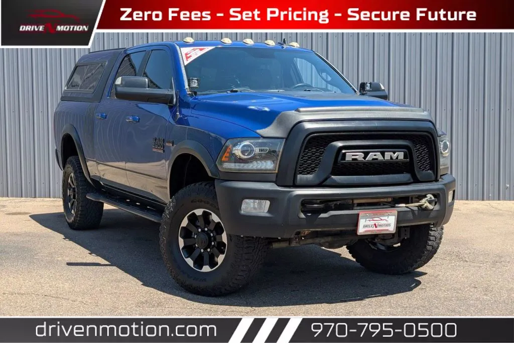 Blue 2017 Ram 2500 Crew Cab Power Wagon Pickup 4D 6 1/3 ft for sale in Greeley, CO