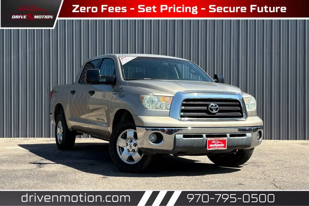 Used 2007 Toyota Tundra CrewMax SR5 Pickup 4D 5 1/2 ft for sale in
