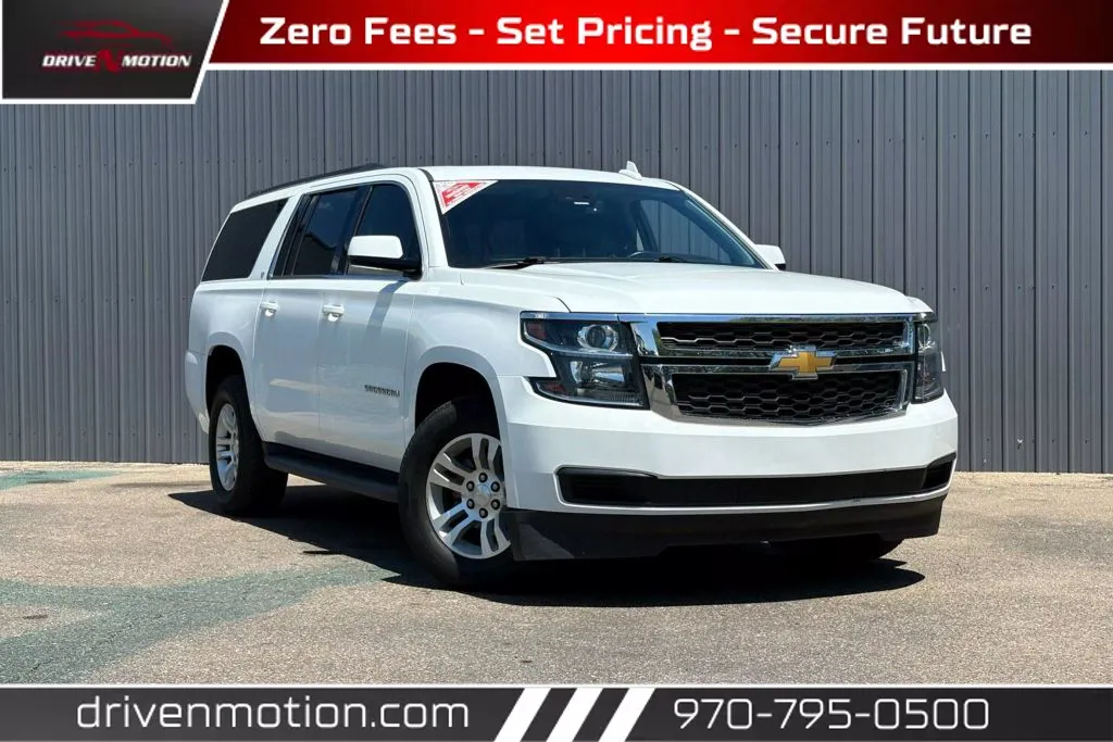 White 2018 Chevrolet Suburban LT Sport Utility 4D for sale in Greeley, CO