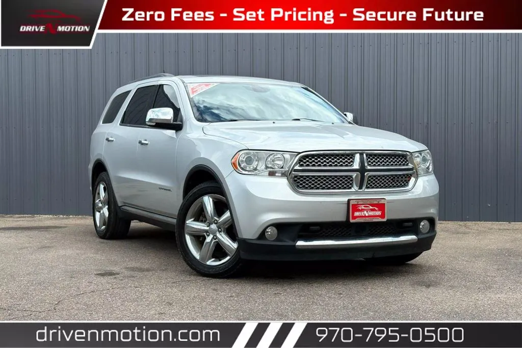 Silver 2013 Dodge Durango Citadel Sport Utility 4D for sale in Greeley, CO
