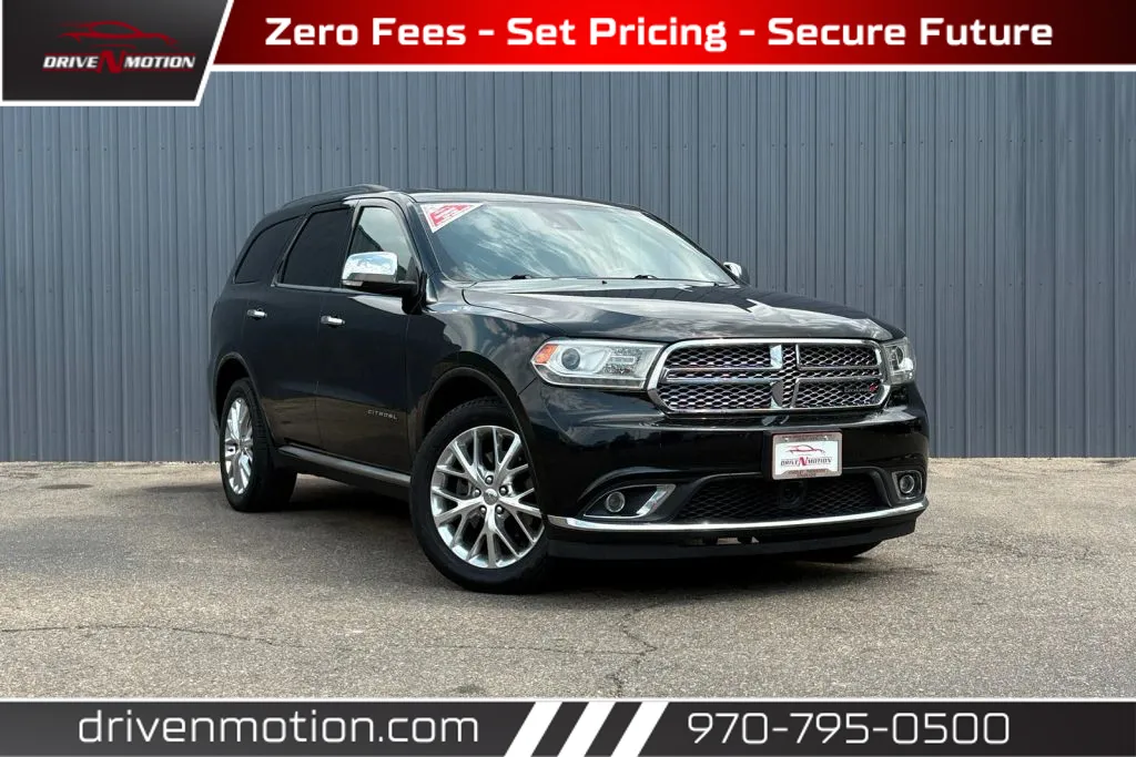 Black 2014 Dodge Durango Citadel Sport Utility 4D for sale in Greeley, CO