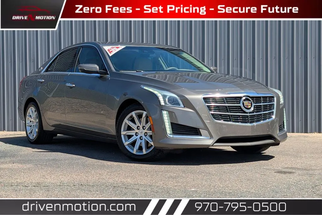 Gray 2014 Cadillac CTS 2.0 Luxury Collection Sedan 4D for sale in Greeley, CO