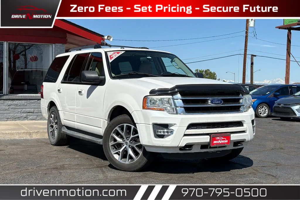 White 2015 Ford Expedition XLT Sport Utility 4D for sale in Greeley, CO