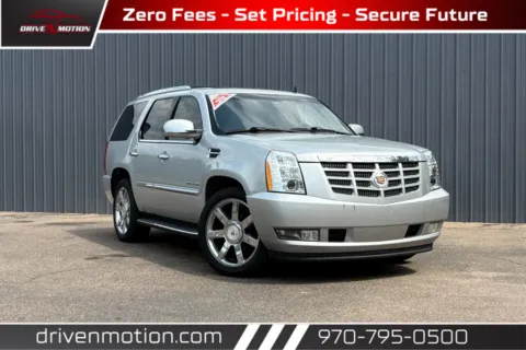 Silver 2013 Cadillac Escalade Luxury Sport Utility 4D for sale in Greeley, CO