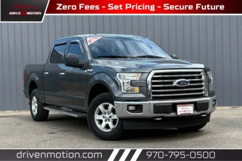 Black 2017 Ford F-150 SuperCrew Cab XLT Pickup 4D 5 1/2 ft for sale in Greeley, CO