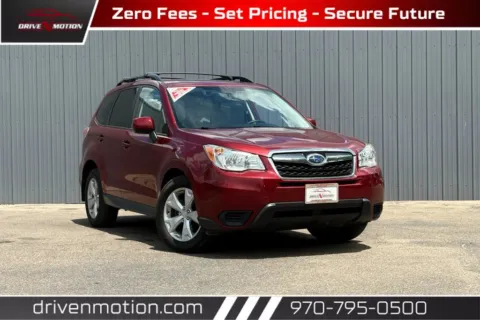 Red 2015 Subaru Forester 2.5i Premium Sport Utility 4D for sale in Greeley, CO