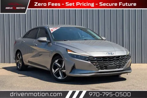 Gray 2022 Hyundai Elantra Limited Sedan 4D for sale in Greeley, CO