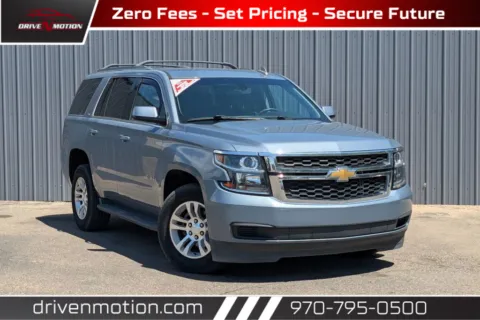 Gray 2016 Chevrolet Tahoe LS Sport Utility 4D for sale in Greeley, CO