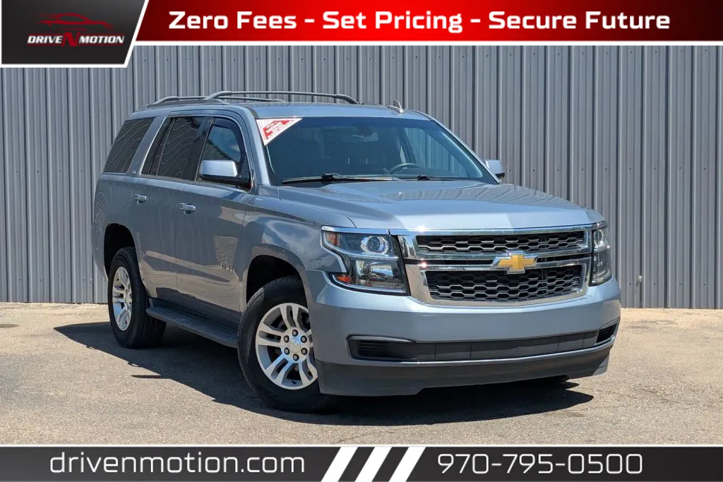 Gray 2016 Chevrolet Tahoe LS Sport Utility 4D for sale in Greeley, CO