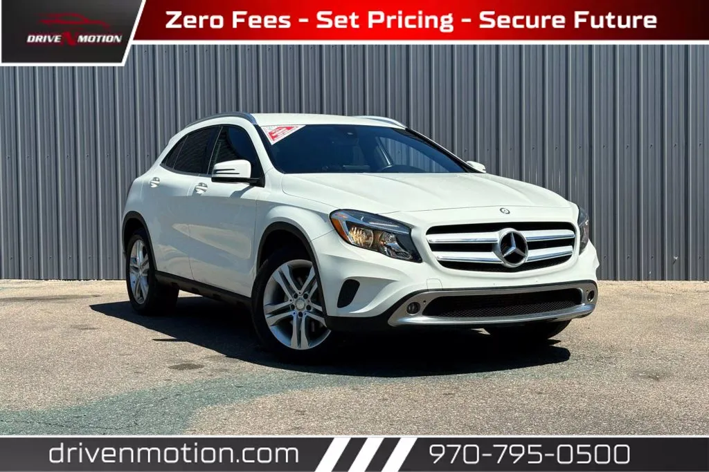 White 2016 Mercedes-Benz GLA 250 4MATIC Sport Utility 4D for sale in Greeley, CO
