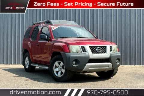 Red 2010 Nissan Xterra S Sport Utility 4D for sale in Greeley, CO