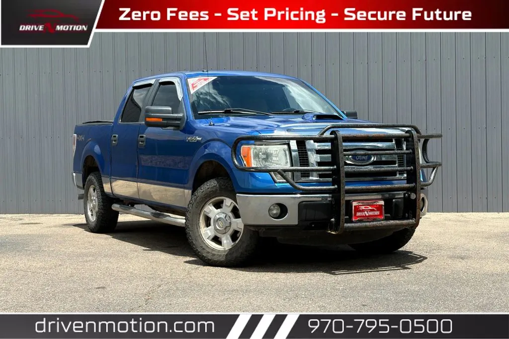 Blue 2012 Ford F-150 SuperCrew Cab XLT Pickup 4D 5 1/2 ft for sale in Greeley, CO